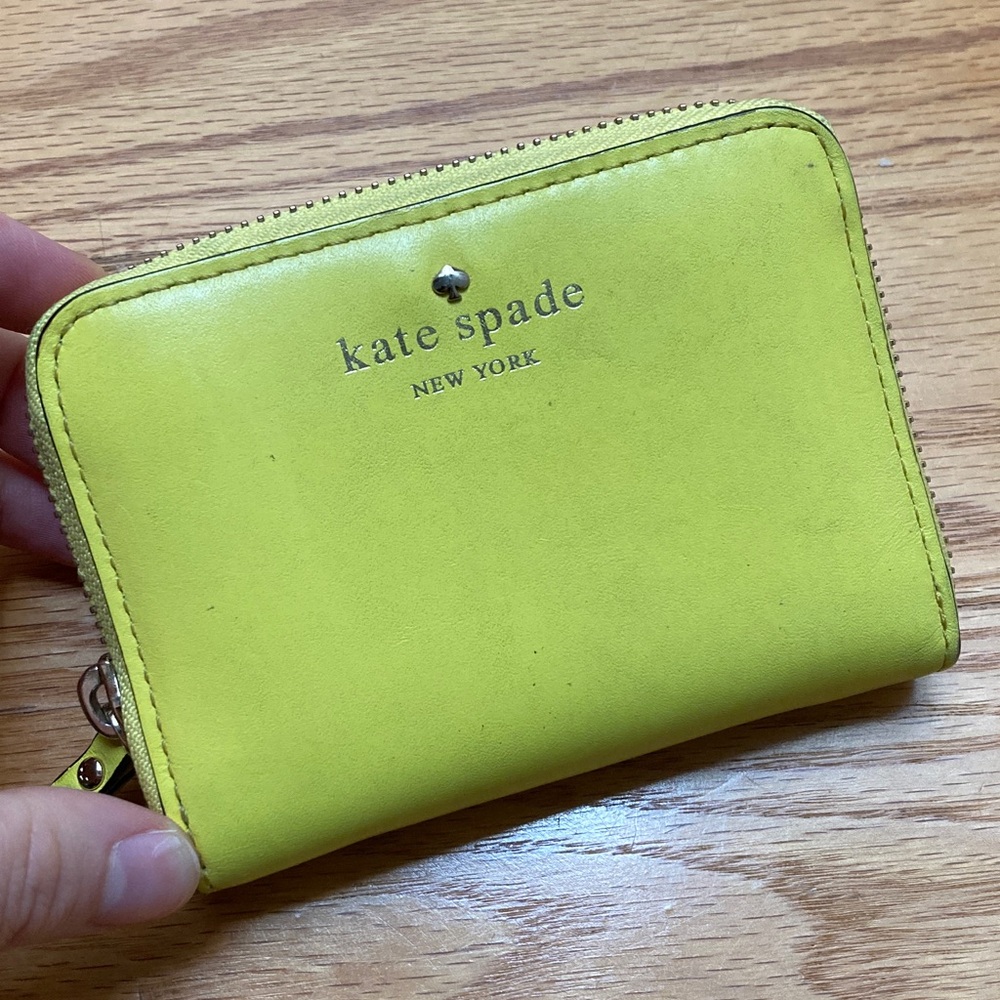 Kate Spade Yellow Wallet